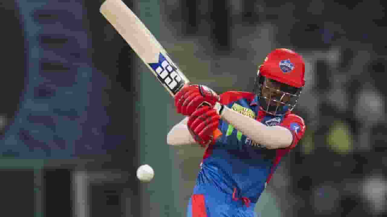 दिल्ली कैपिटल्स के अभिषेक पोरेल । Photo Credit: PTI