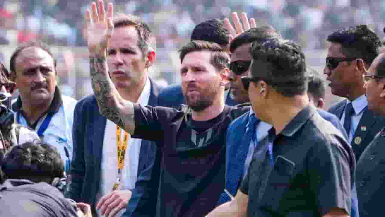lionel messi in india