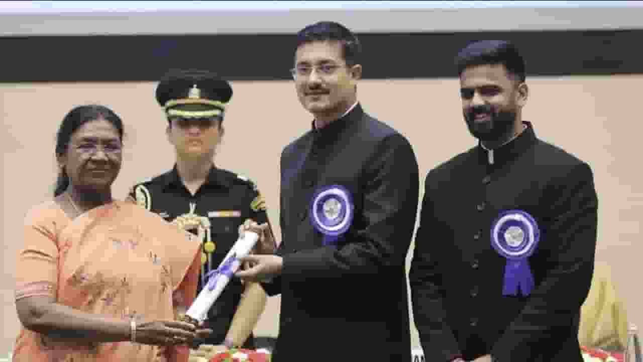 ias rishabh gupta and nagarjun gowda