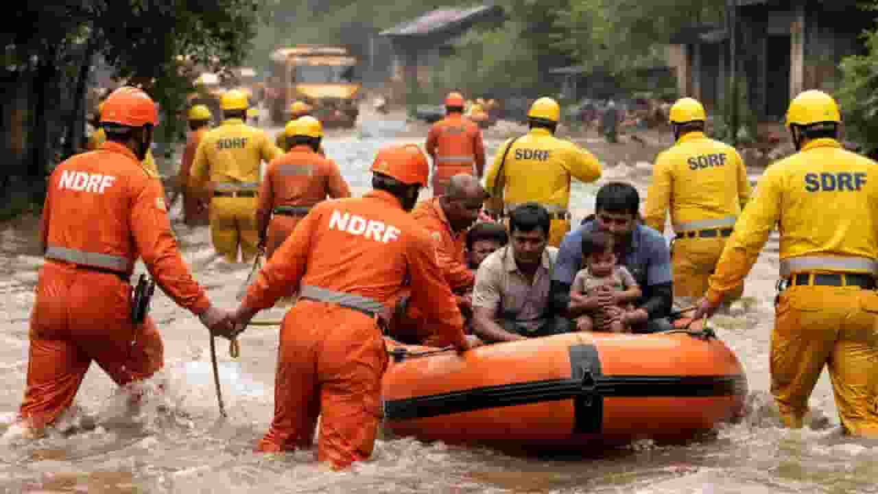 ai generated image of ndrf and sdrf