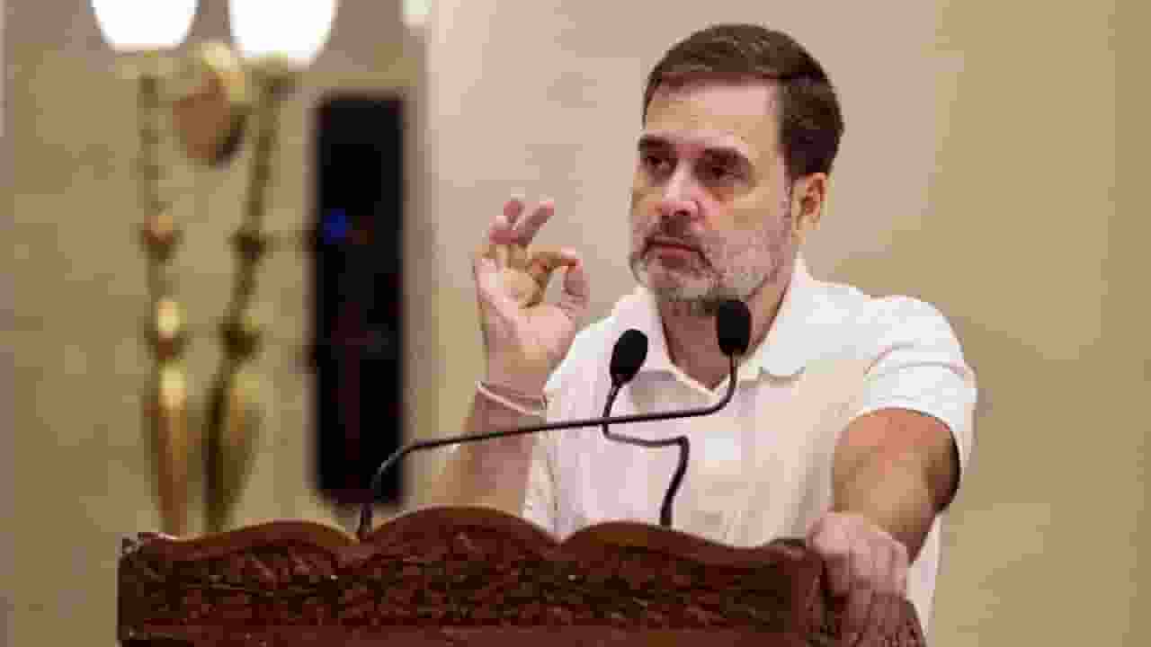 Rahul Gandhi spekas on constitution