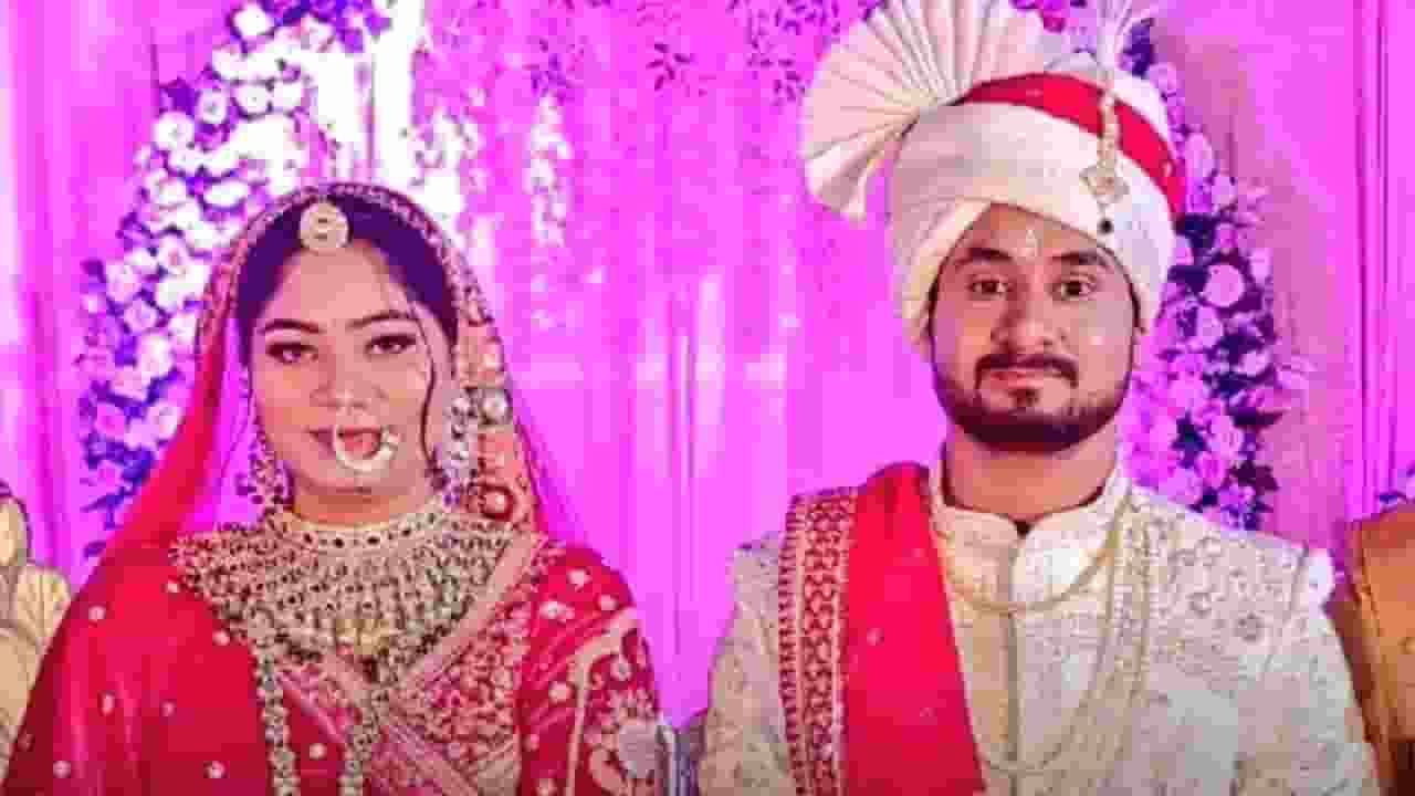 sonam and raja raghuvanshi । Photo Credit: X/@ASingh0404