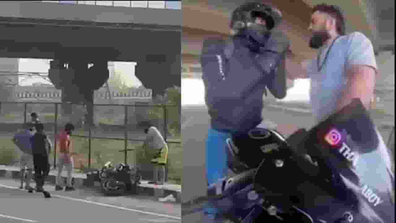 Screengrab of viral video । Photo Credit: X