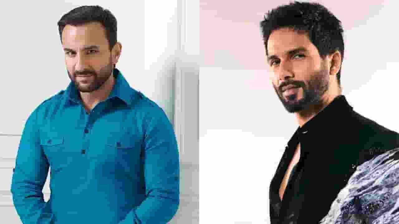 Saif Ali Khan and Shahid Kapoor