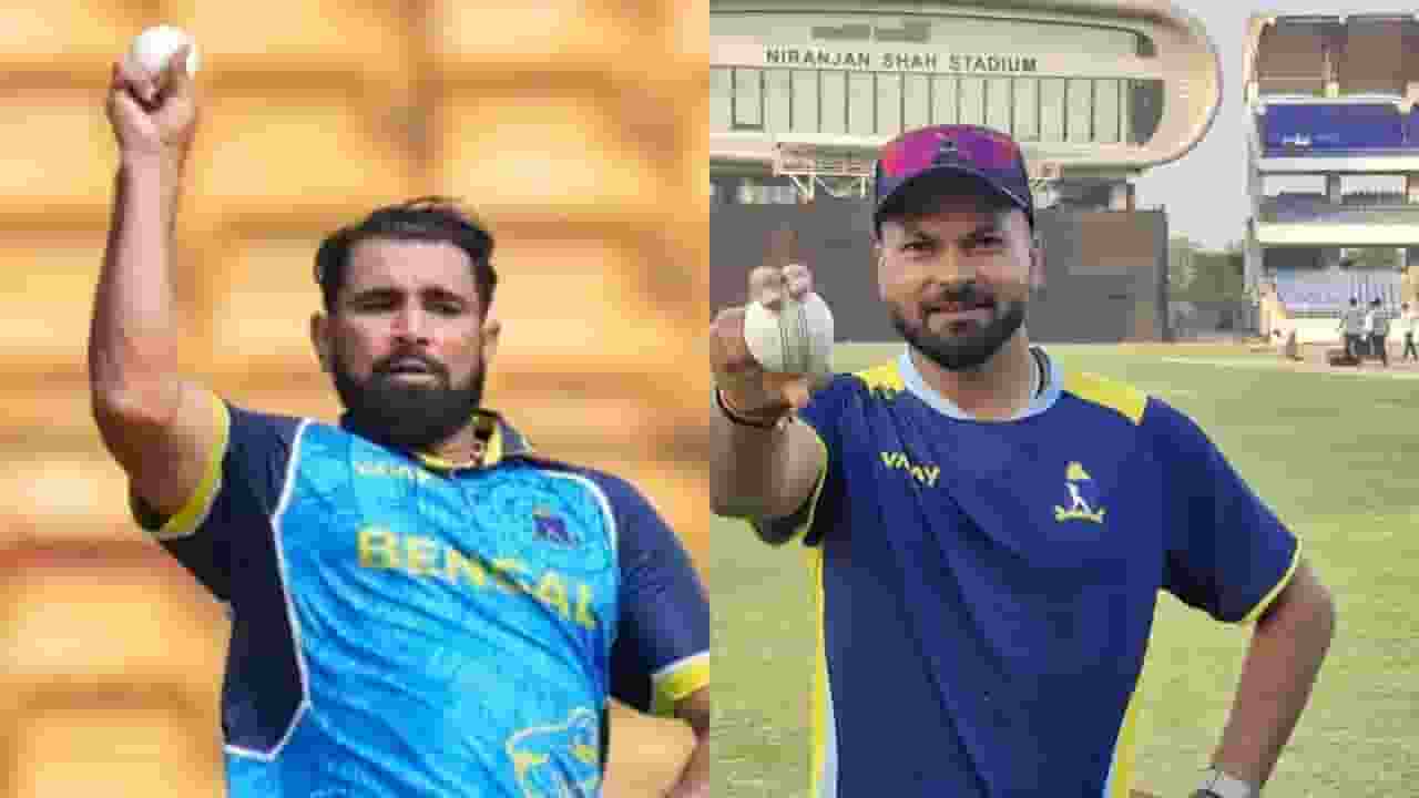 mohammed shami and mukesh kumar