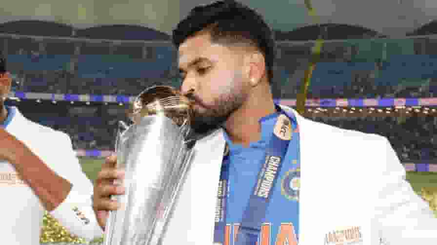Shreyas Iyer Champions Trophy