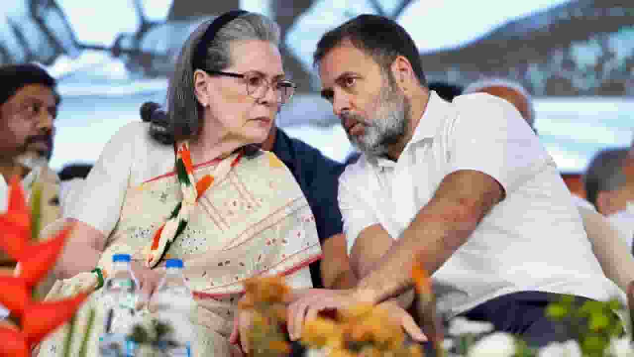 Sonia Gandhi and Rahul Gandhi