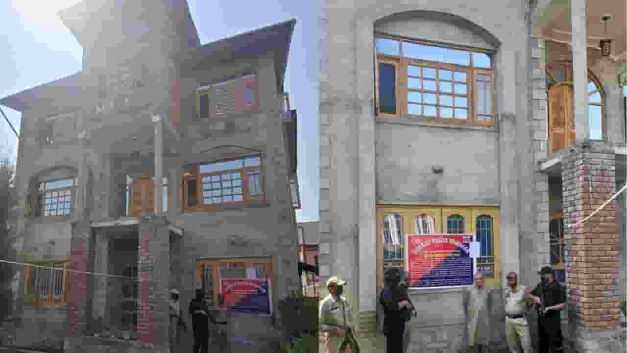 Pahalgam attack terrorist building