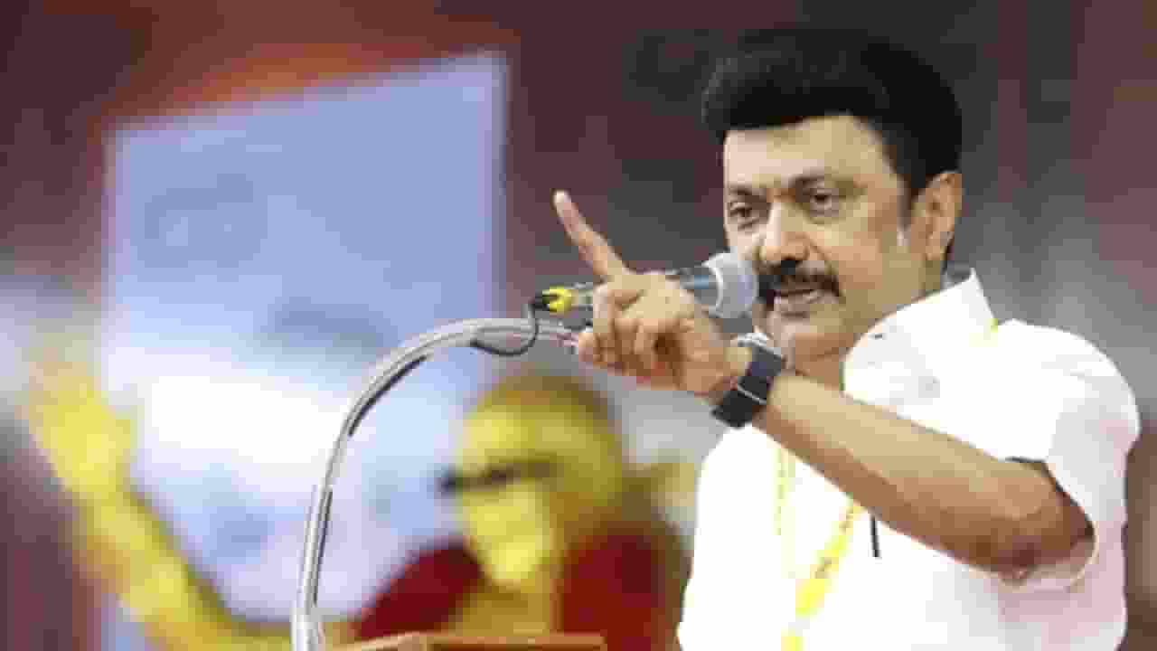 MK Stalin । Photo Credit: PTI