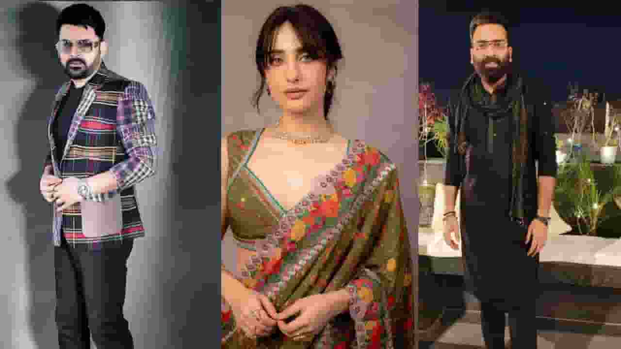 Kapil Sharma, Kusha Kapila and anurag Bassi
