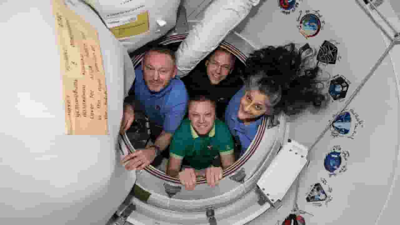 Image of Sunita Williams on ISS