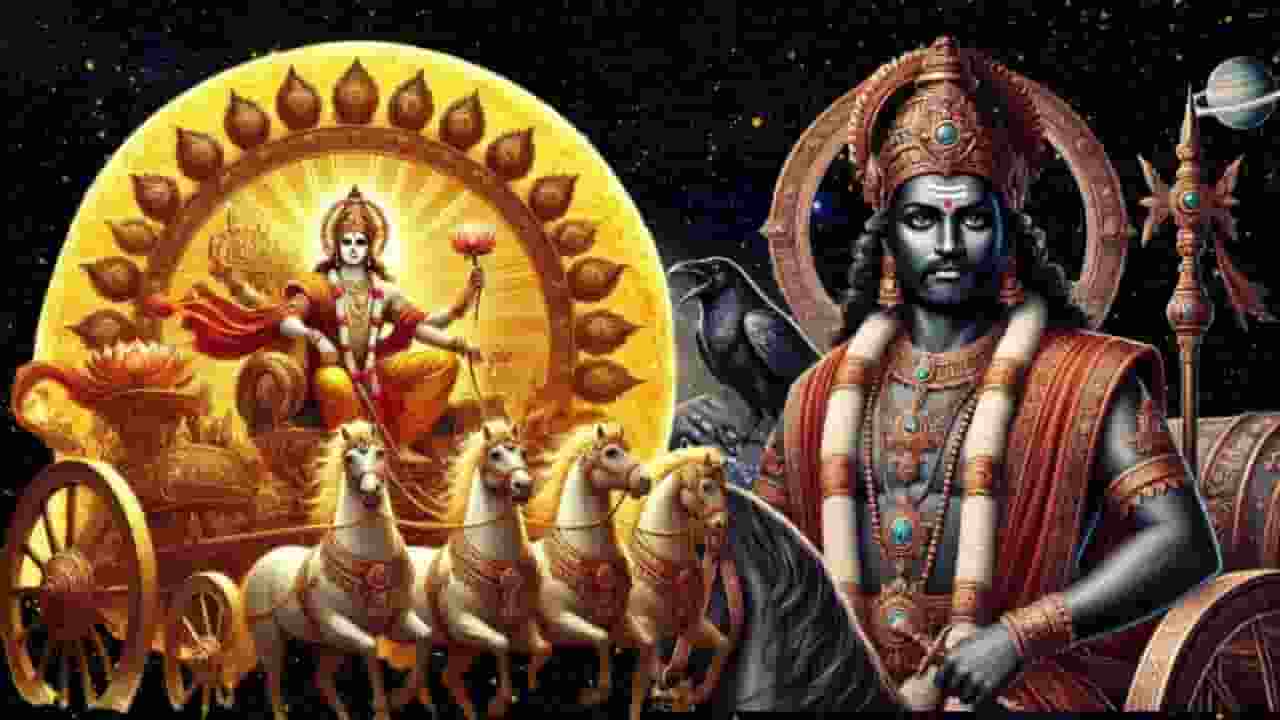 Surya dev and Shani Dev Katha