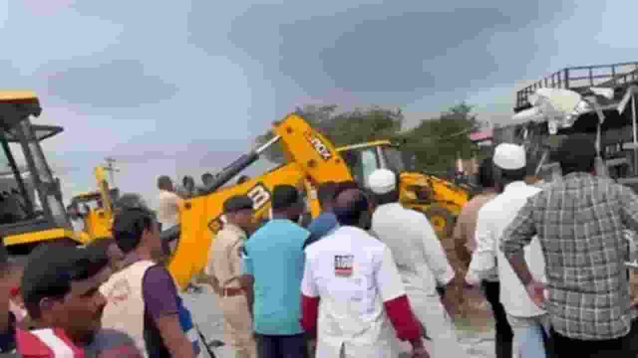 Telangana  Bus Accident 