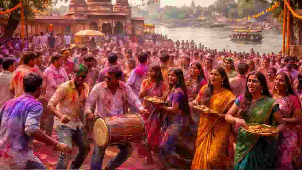 Holi Celebration in Hajipur