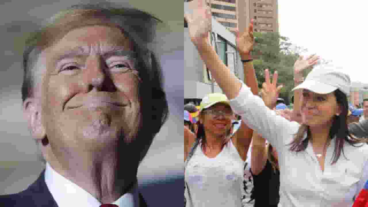 maria corina machado । Photo Credit: X/@NobelPrize