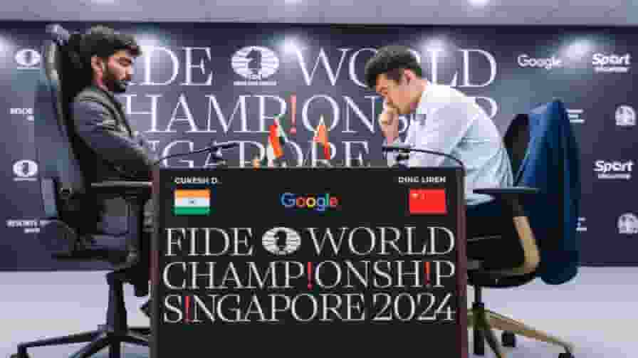 World Chess Championship 2024 D Gukesh vs Ding Liren
