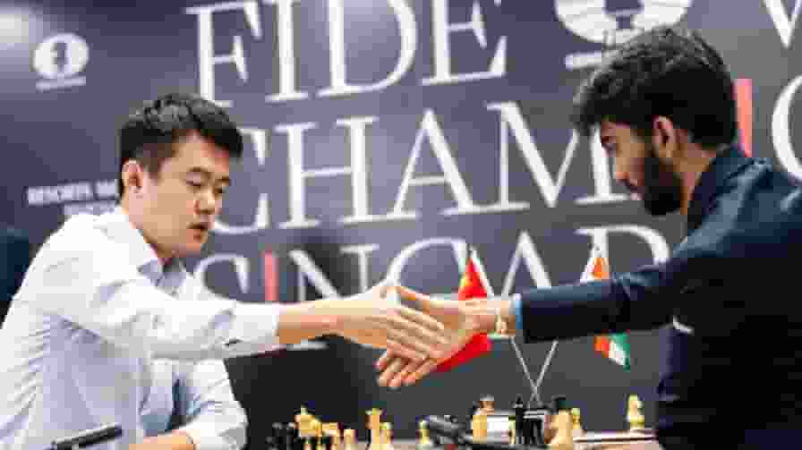 World Chess Championship D Gukesh vs Ding Liren