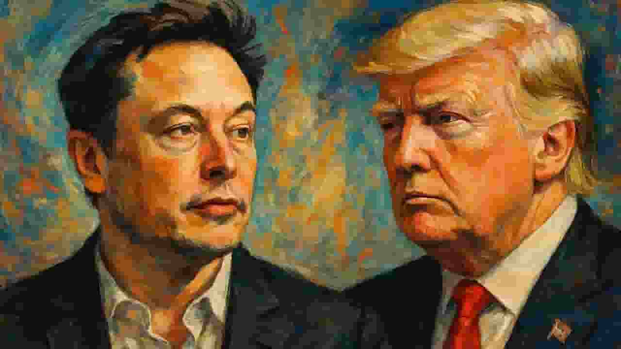 Donald Trump and Elon Musk