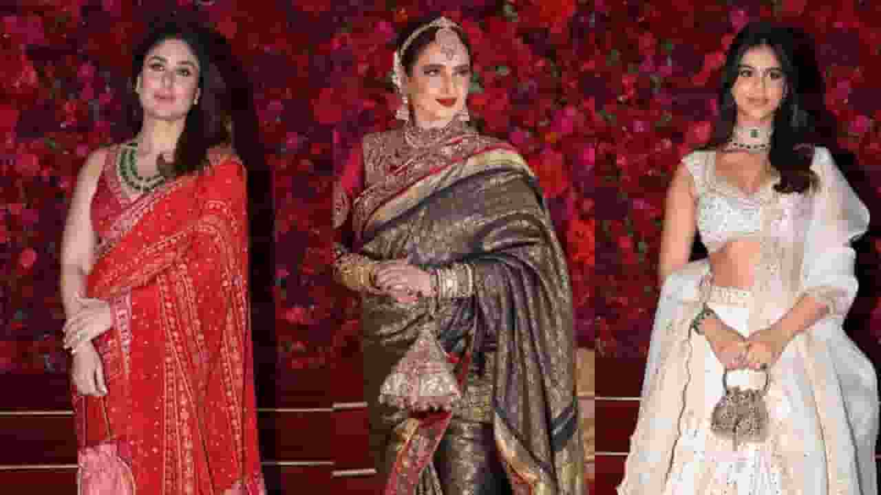 kareena, rekha and suhana khan