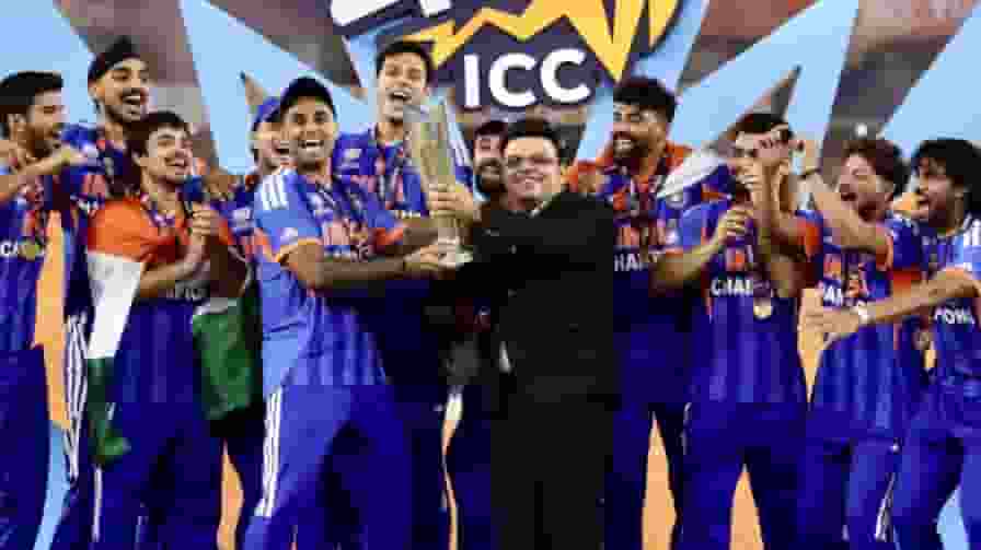 Tema India T20 World Cup Trophy Celebration