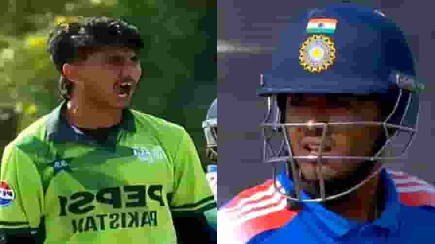 Ayush Mhatre Fight with Pakistani Player