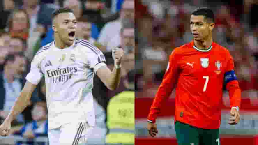 Kylian Mbappe Cristiano Ronaldo