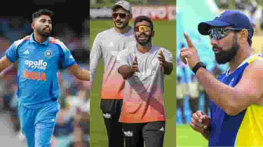 IND vs NZ ODI Siraj Bumrah Shami