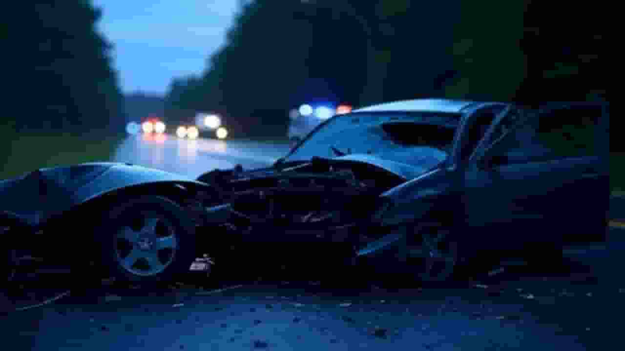 AI Generated Image of Road Accident