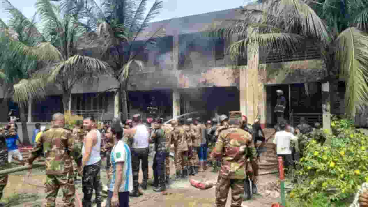 Bangladesh Air Force Plane Crash 