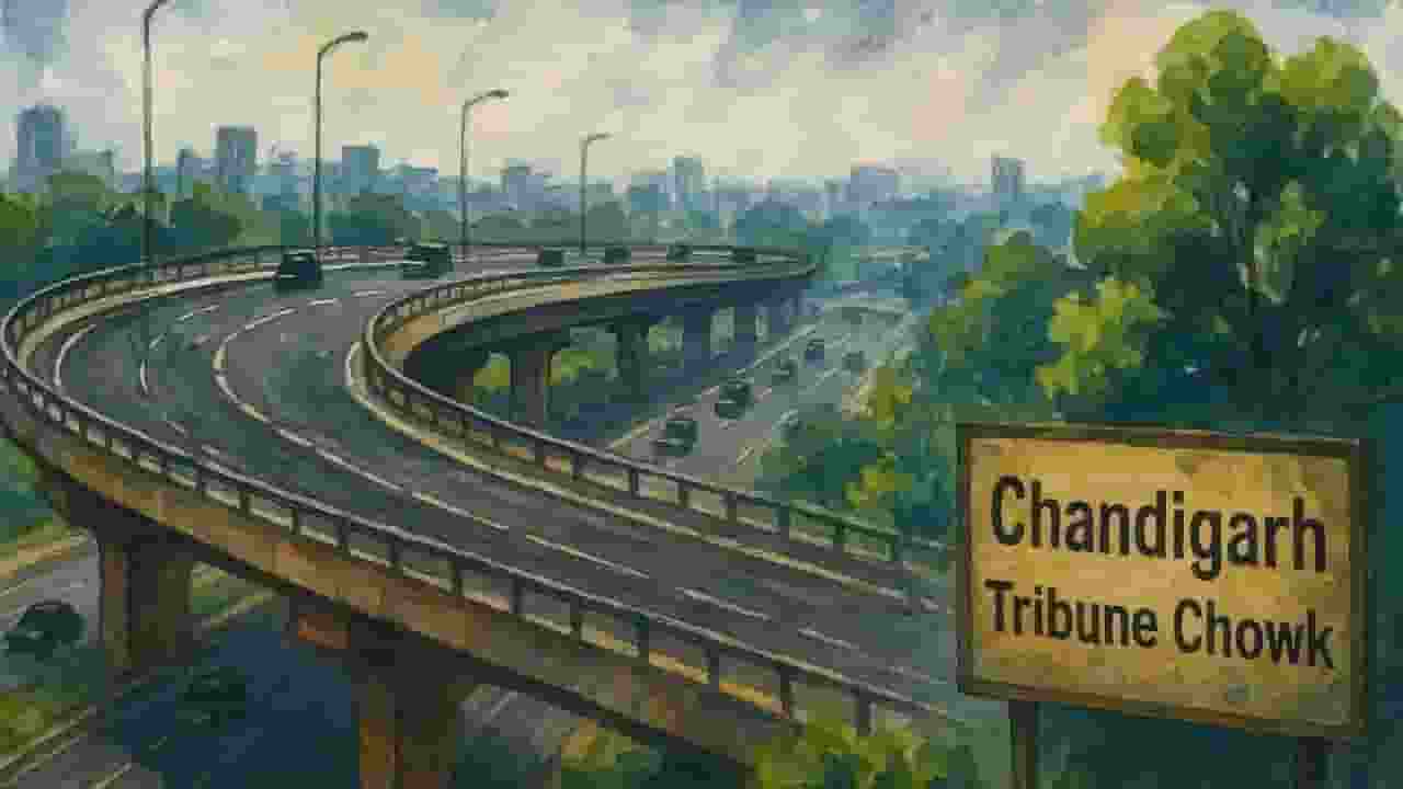 Tribune Chowk flyover