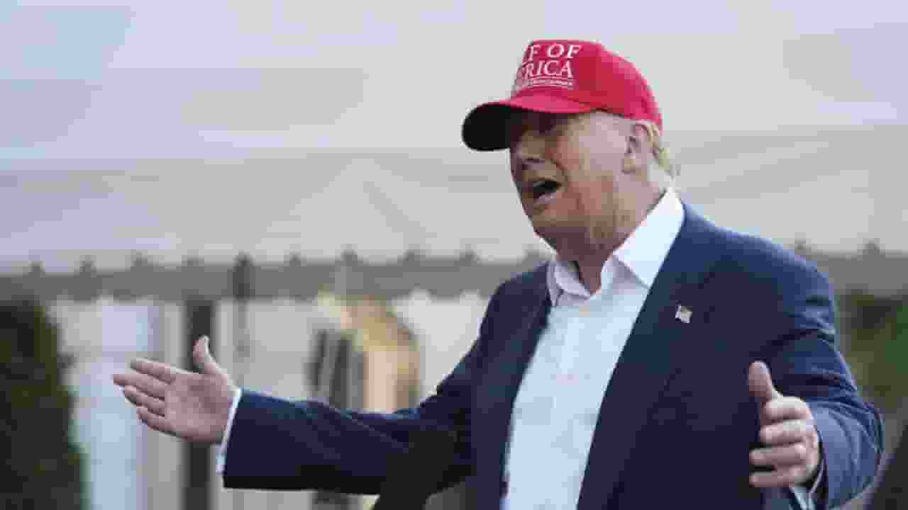 Donald Trump। Photo Credit: PTI