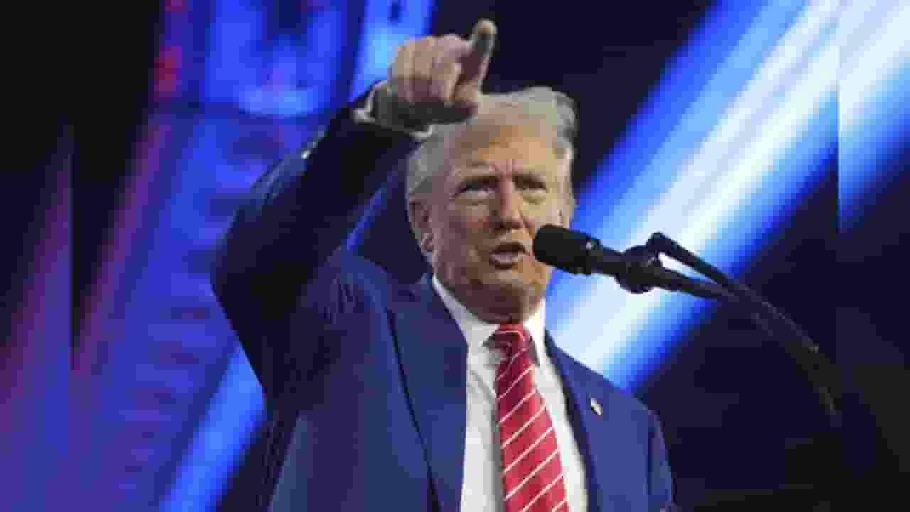 डोनाल्ड ट्रंप । Photo Credit: PTI