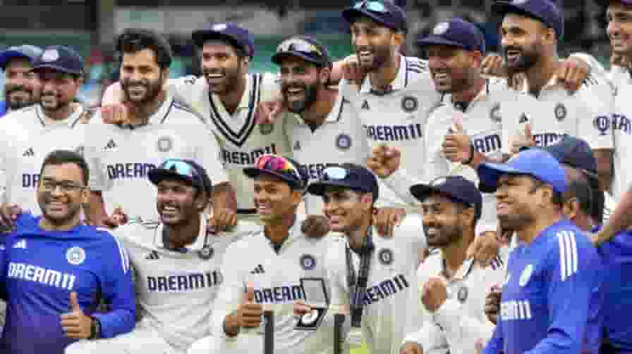 Team India Winning Celebration