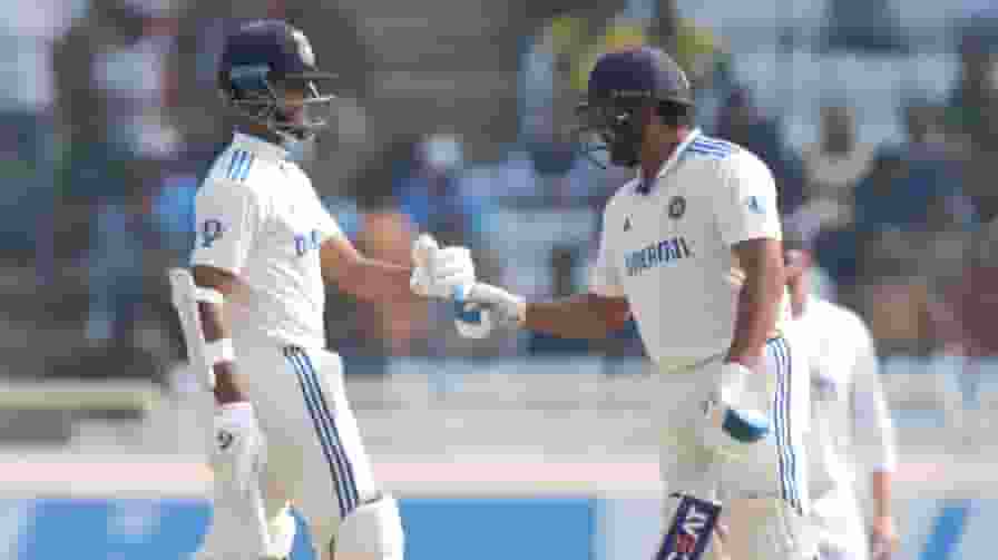 Rohit Sharma Yashasvi Jaiswal 