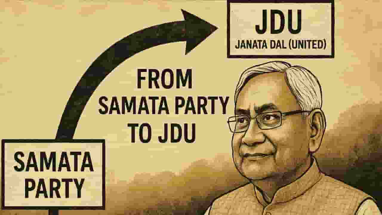 Journey from Samata Party to JDU.