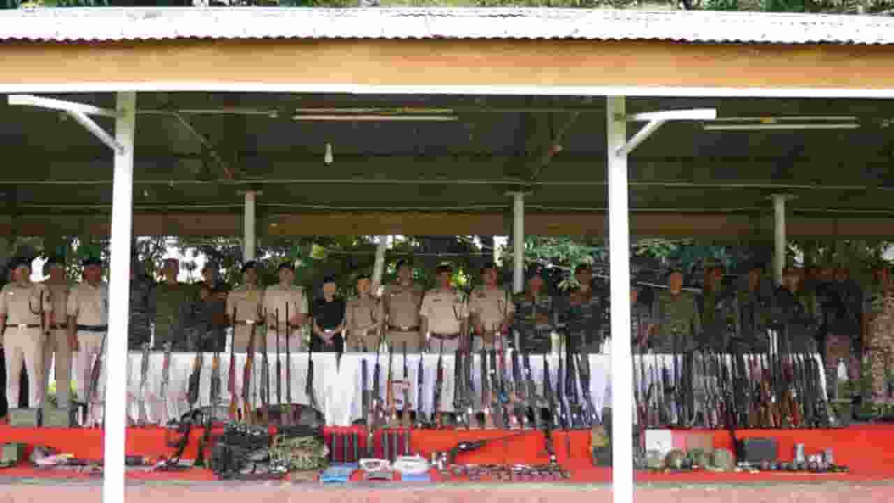 Representational Image। Photo Credit: X/@manipur_police