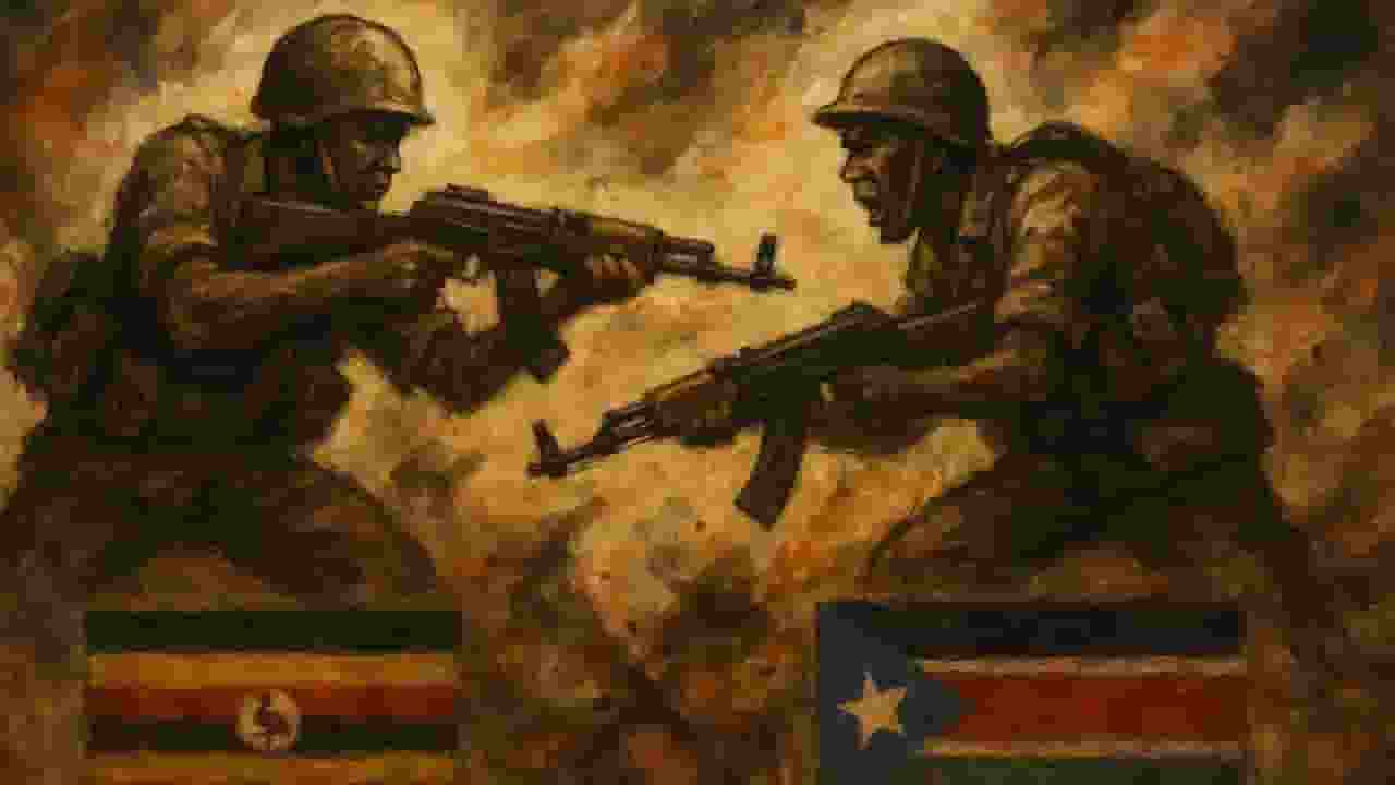 Uganda and South Sudan conflict.