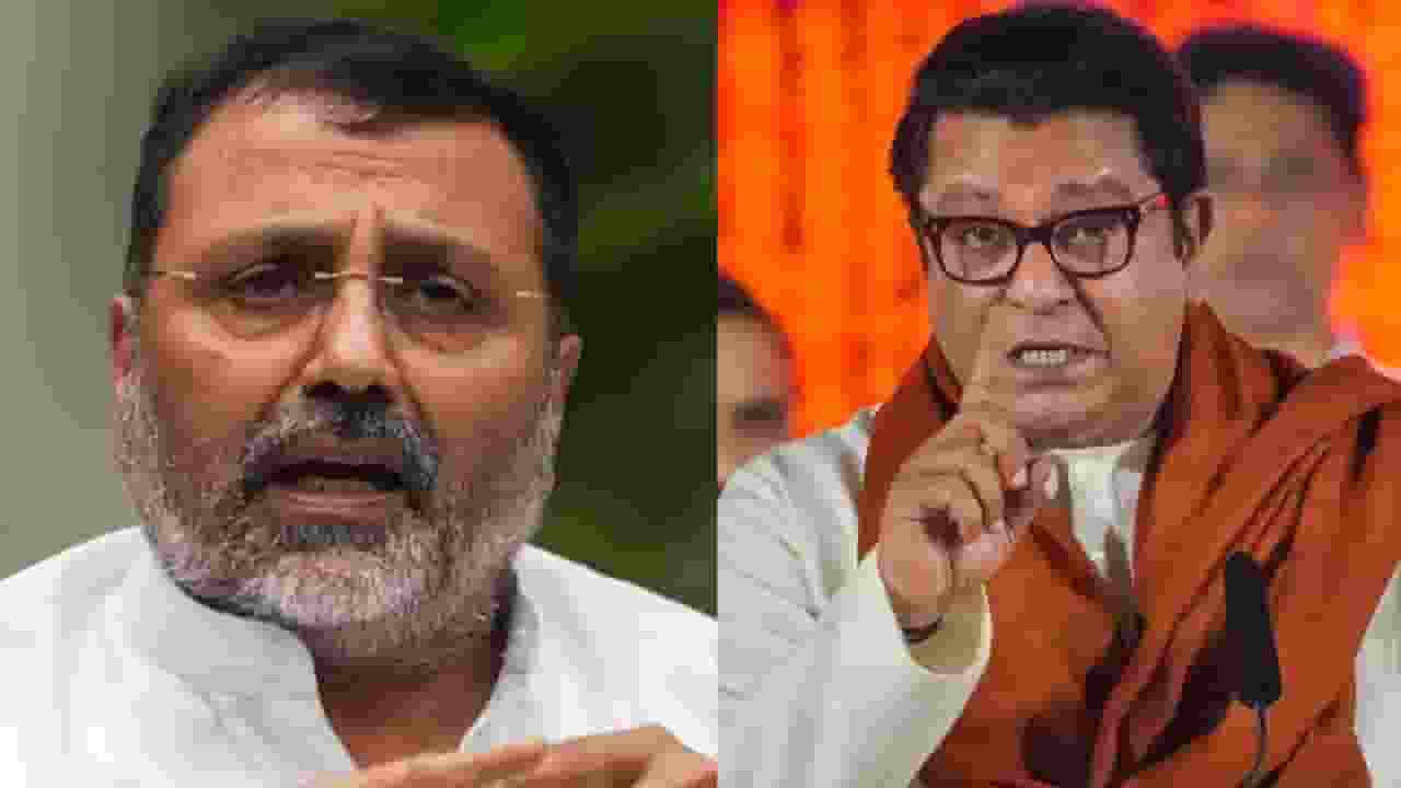 Nishikant Dubey and Raj Thackeray.