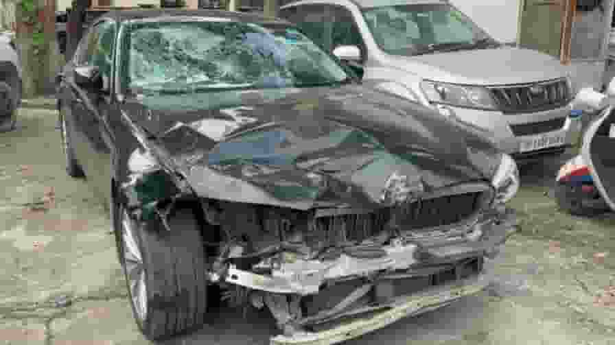 Noida bmw accident