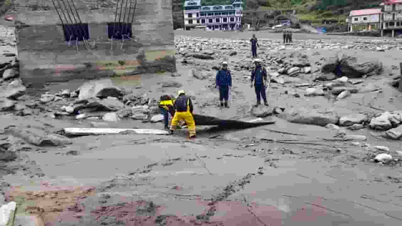 Dharali cloud burst.