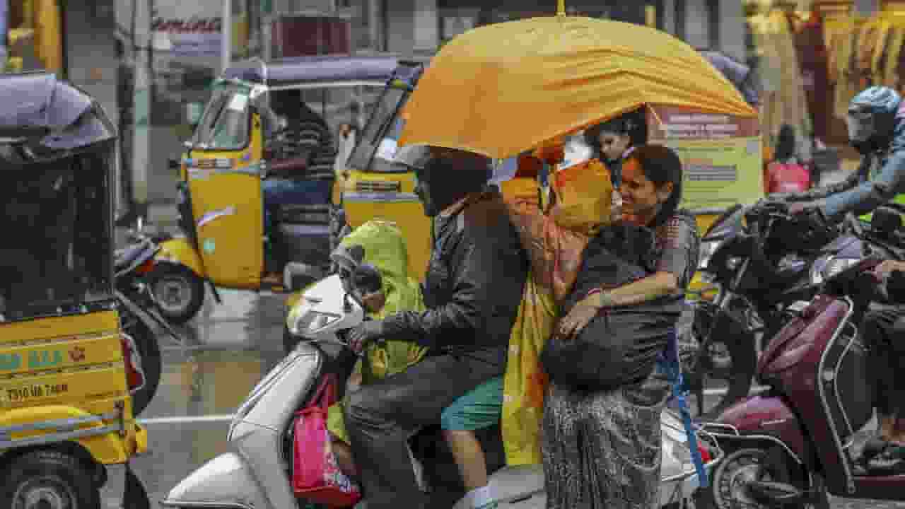 Rain alert in many states.