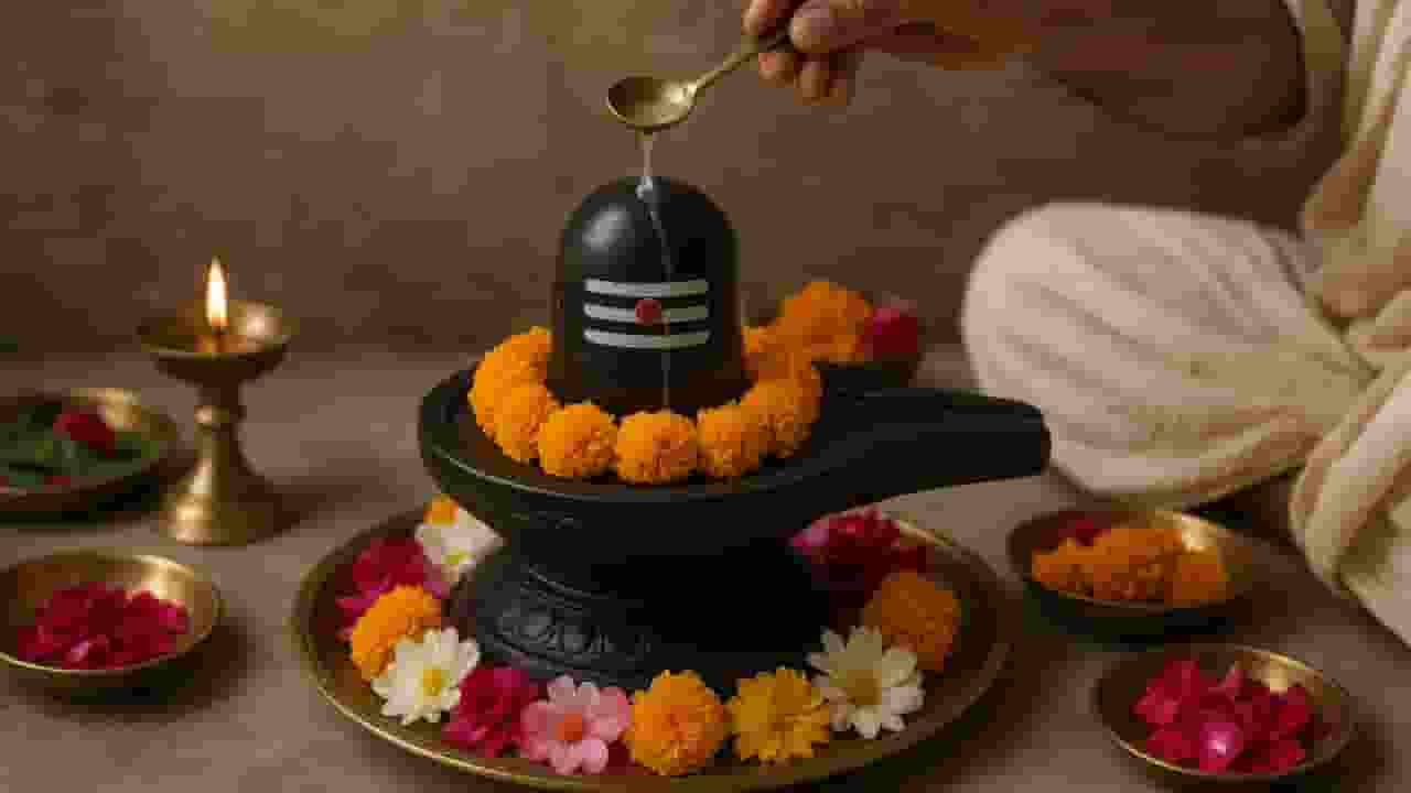 Image of Shivlinga Puja