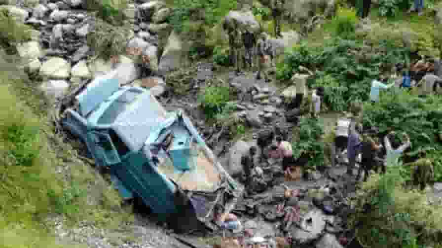 vehicle met with an accident