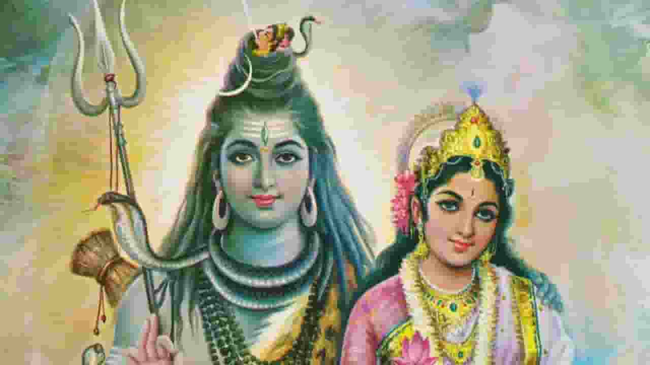 Image of Bhagwan Shiv and Devi Parvati