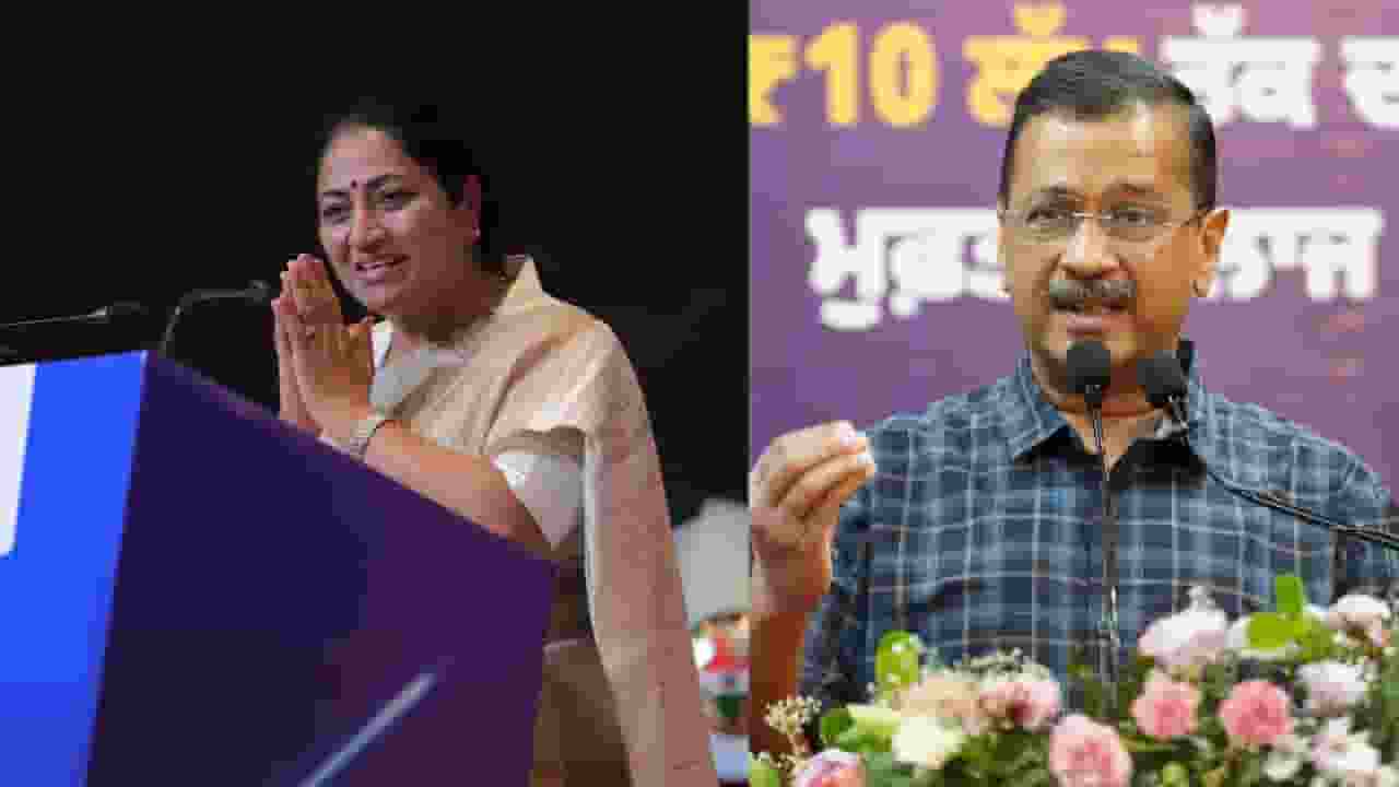 Rekha Gupta and Arvind Kejriwal