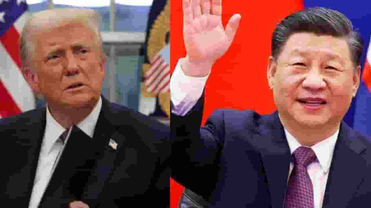 Donald Trump and Xi Jinping.