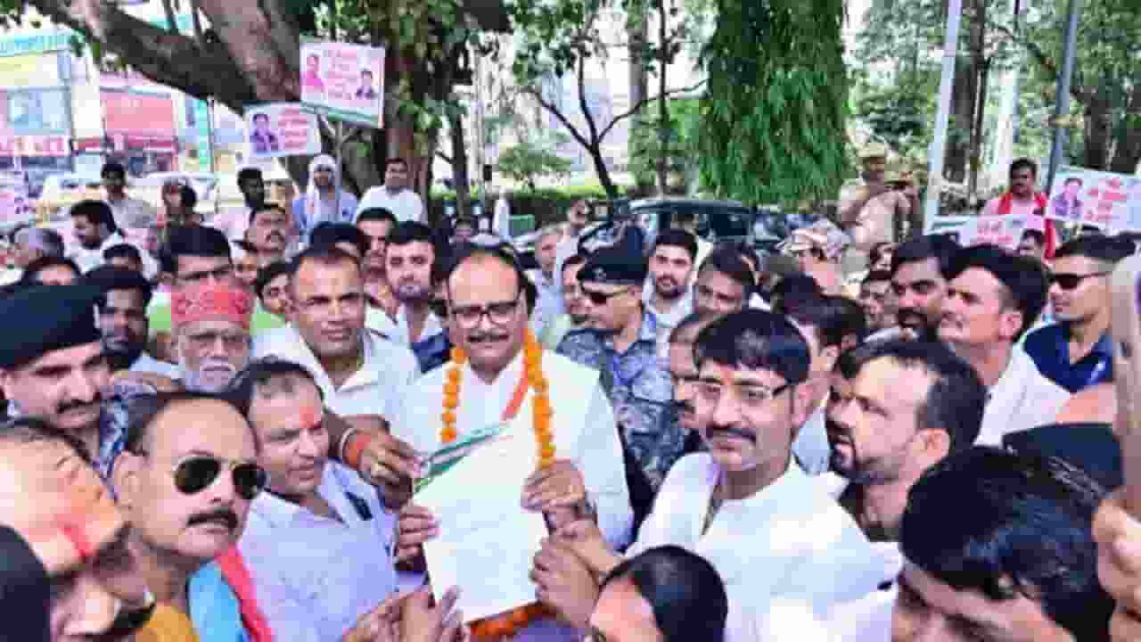auther news Uttar Pradesh Deputy Chief Minister with Brajesh Pathak with Pradhan