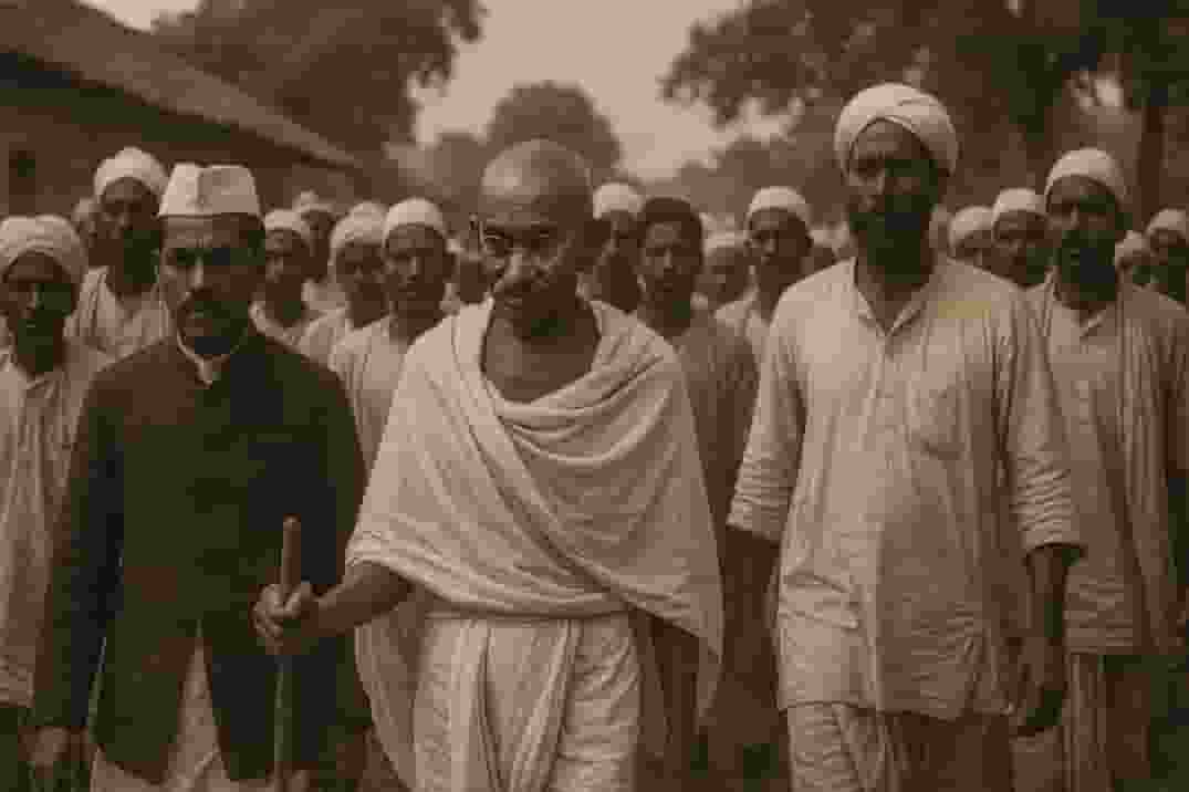 auther news champaran satyagrah mahatma gandhi