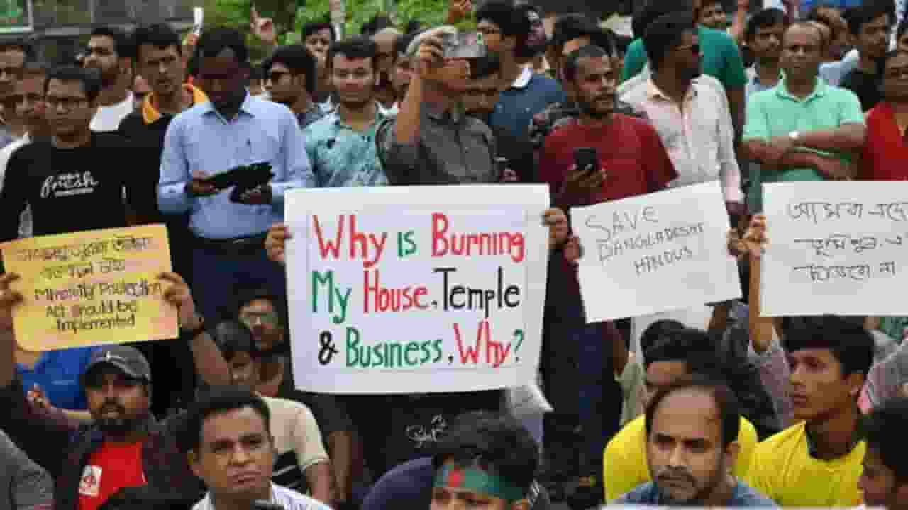 Bangladeshi Hindus, Photo Credit: PTI