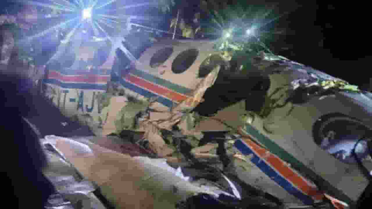 Plane Crash, Photo credit: PTI